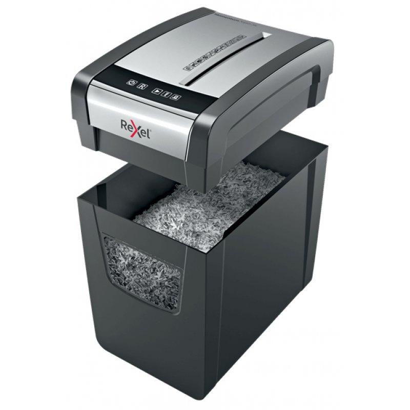 Rexel Momentum X410-SL paper shredder Cross shredding Black Grey