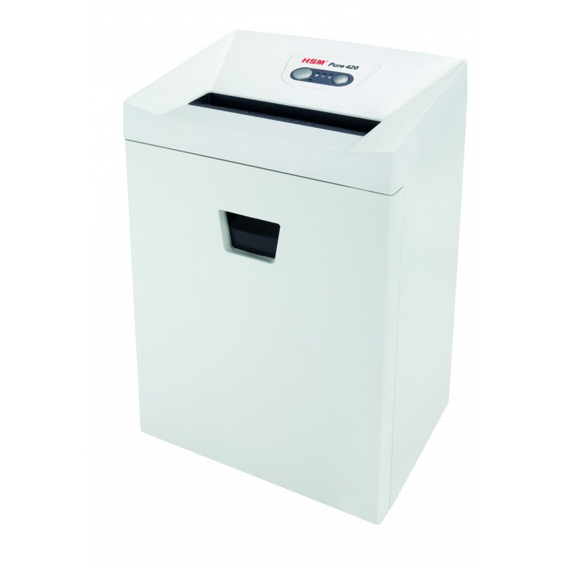 HSM Pure 420 destructeur de papier Découpage en particules 56 dB 24 cm Blanc