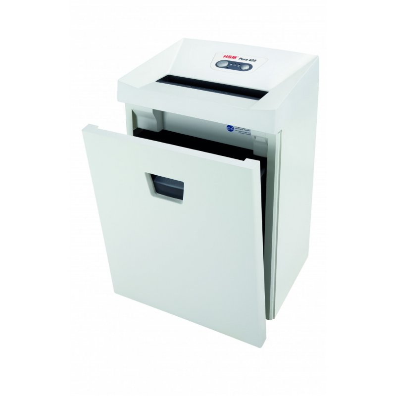 HSM Pure 420 destructeur de papier Découpage en particules 56 dB 24 cm Blanc