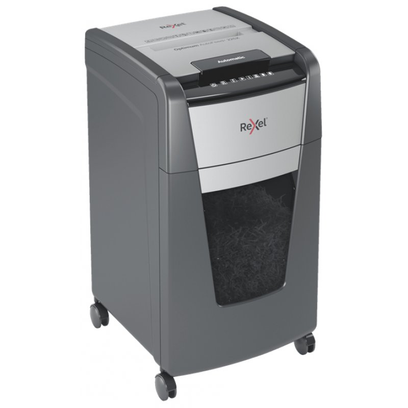 Rexel Optimum AutoFeed 225X paper shredder Cross shredding 55 dB 23 cm Black Grey