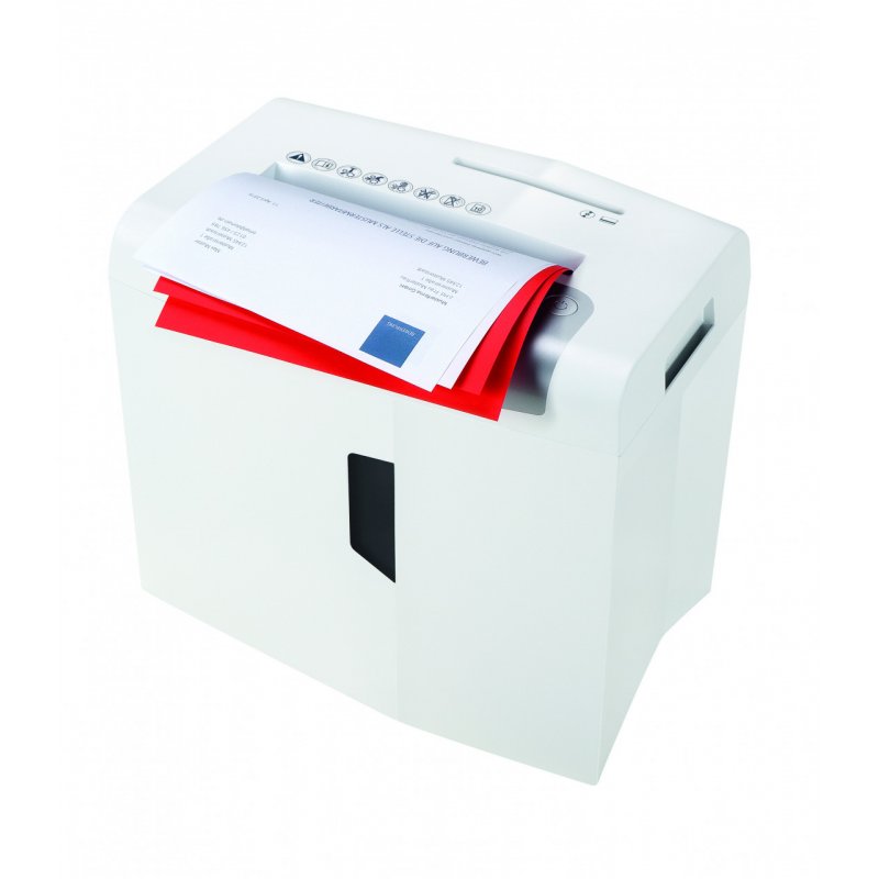 HSM S10 paper shredder Strip shredding 58 dB 22 cm Silver, White