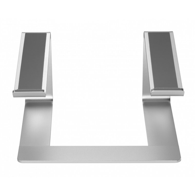Gembird NBS-D1-01 Support de livres Supports de Laptop Aluminium, Argent 39,6 cm (15.6")