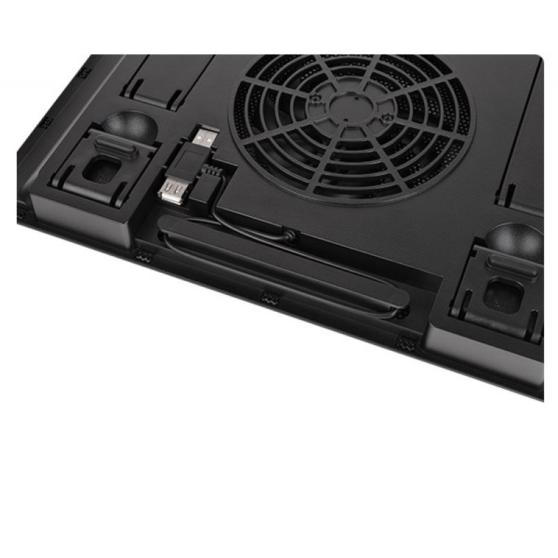 Thermaltake Massive A23 système de refroidissement pour ordinateurs portables 40,6 cm (16") Noir