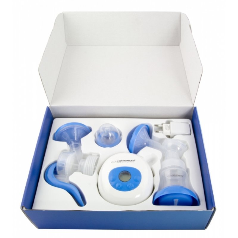 Esperanza ECM003B Electric / Manual 2-in-1 breast pump Blue 150 ml