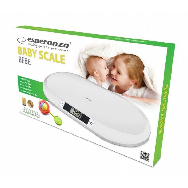STOCKJBE1-Esperanza EBS019 pèse-bébé Blanc