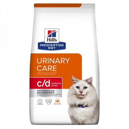 HILL'S PRESCRIPTION DIET Feline c/d Multicare Stress Dry cat food Chicken 1 5 kg
