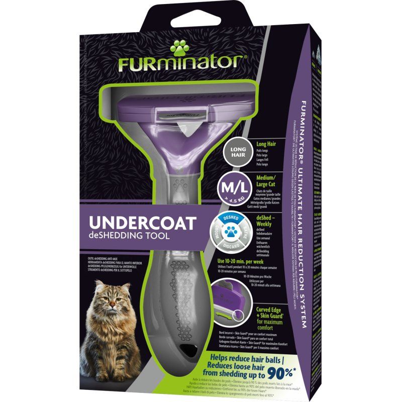 FURminator FUR151357 pet brush/comb Violet Cat Deshedder
