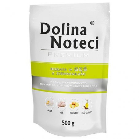 Dolina Noteci 5902921300830 pâtée pour chien Pomme de terre, Volaille Adulte 500 g