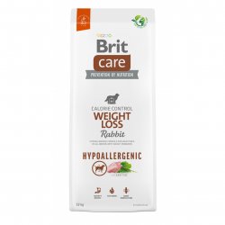 BRIT Care Hypoallergenic Adult Weight Loss Rabbit - dry dog food - 12 kg
