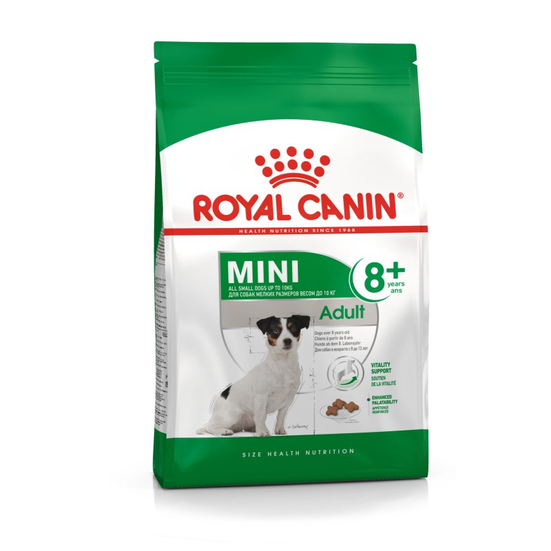 Royal Canin Mini Adult 8 800 g Senior Volaille, Riz, Légumes