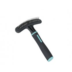 ZOLUX 470822 brosse et peigne pour animaux Noir, Bleu Chien