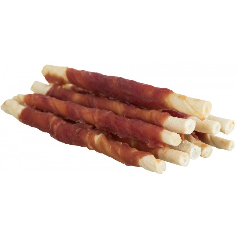 TRIXIE Denta Fun Duck Chewing Rolls Dog Snacks 80 g