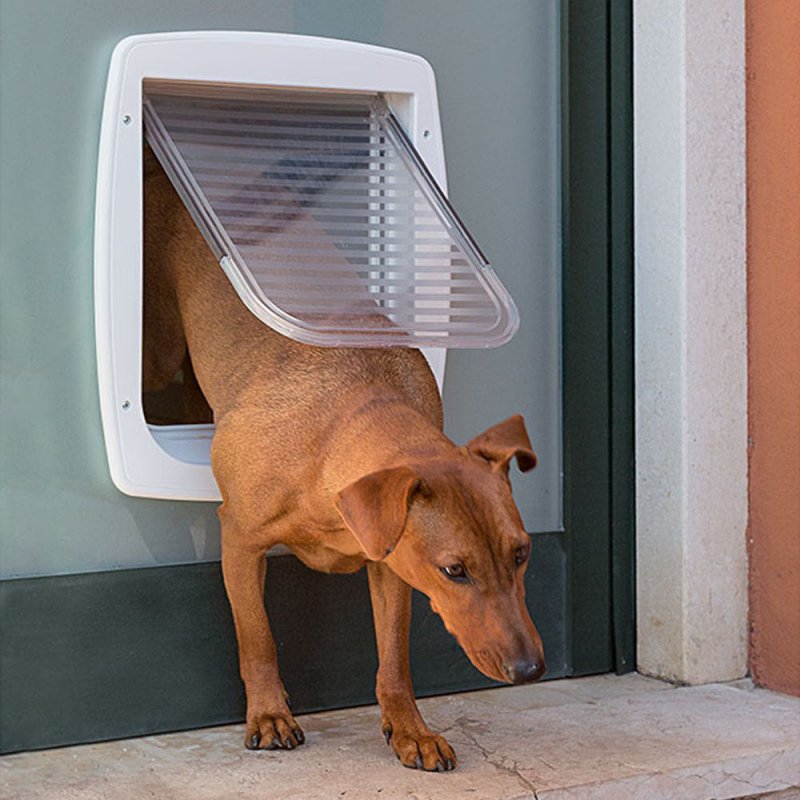 FERPLAST Swing 11 - Door for medium dogs and big cats white