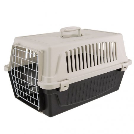 FERPLAST Atlas 20 EL - pet carrier grey black