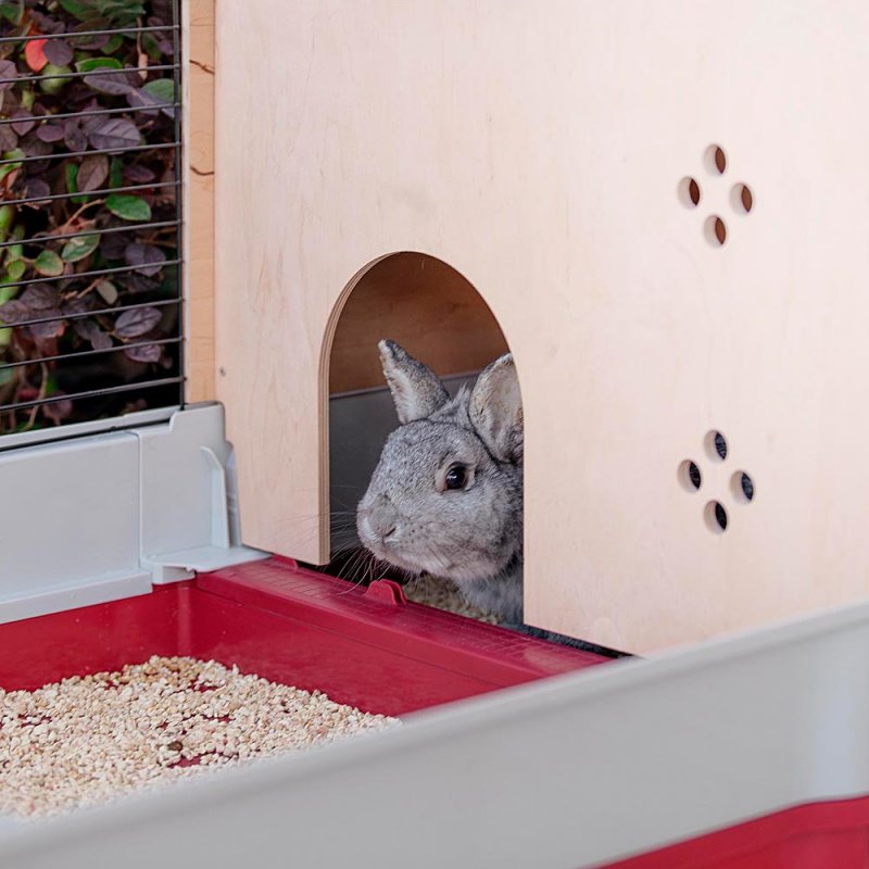 Ferplast Krolik 140 Plus Rabit Grey, Red