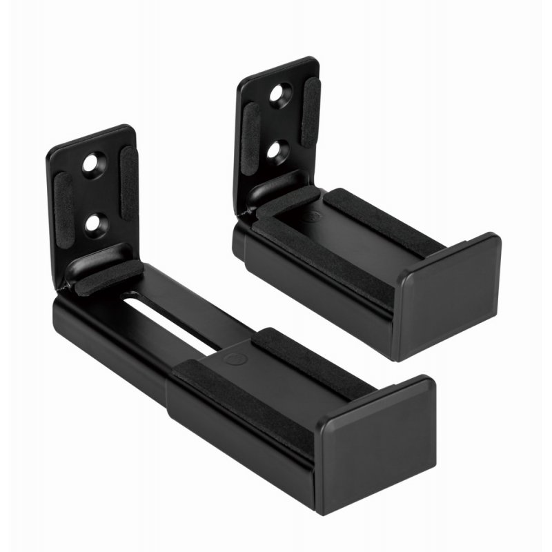 Gembird WM-SB-01 speaker mount Wall Acrylonitrile butadiene styrene (ABS), Steel Black