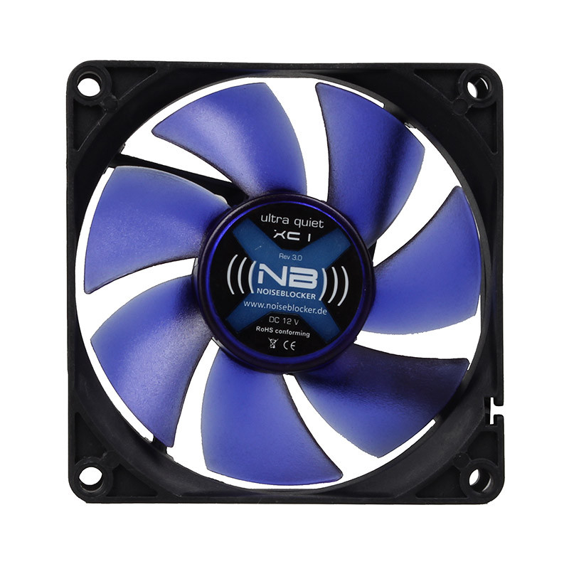 Noiseblocker compatible BlackSilent Fan XC1, bulk - 80mm