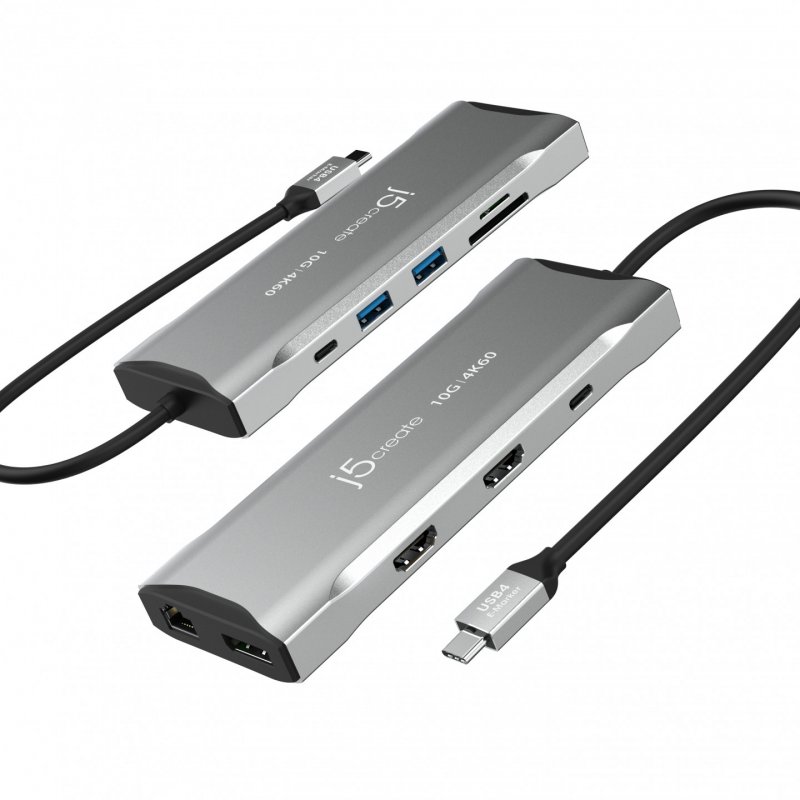 j5create JCD397-N Mini Dock USB-C Multi-Moniteurs 4K60 Elite