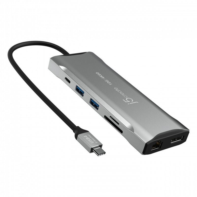 j5create JCD397-N Mini Dock USB-C Multi-Moniteurs 4K60 Elite