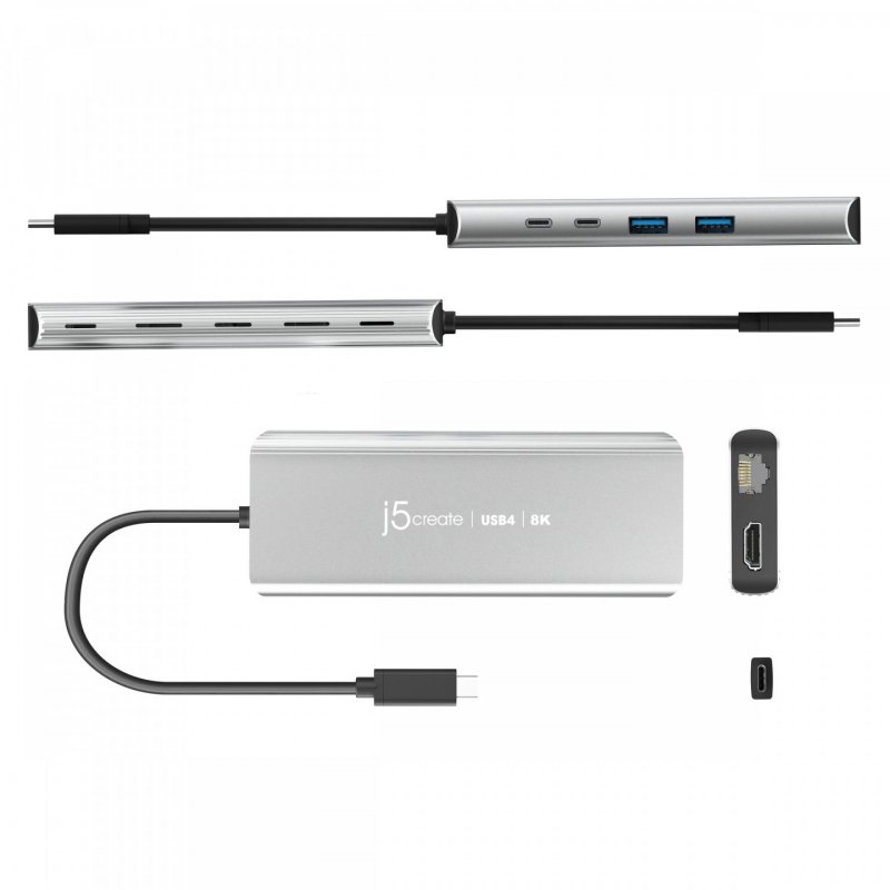 j5create JCD403-N Hub multiport USB4 8K