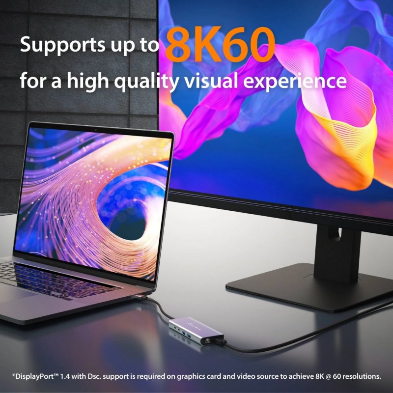 j5create JCD403-N Hub multiport USB4 8K