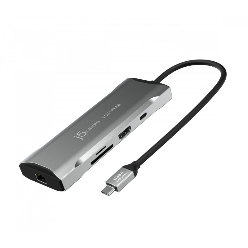 j5create JCD393-N Mini Dock USB-C 4K60 Elite 10Gbps