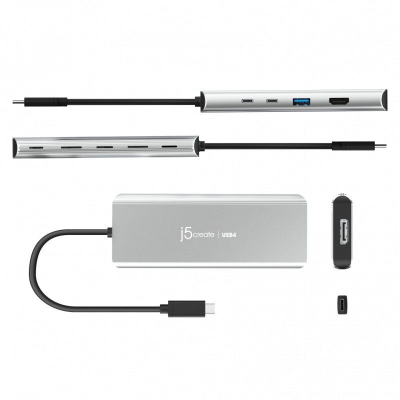 j5create JCD401-N HUB Multi-Ports USB4™ Double 4K