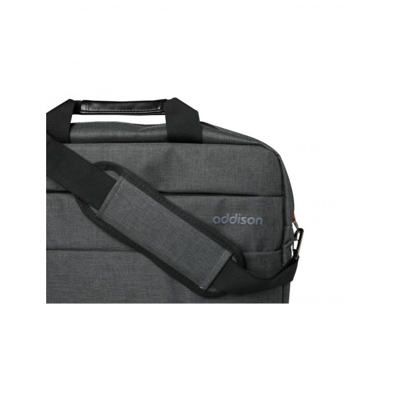 Addison 307014 notebook case 35.8 cm (14.1 ) Toploader bag Grey