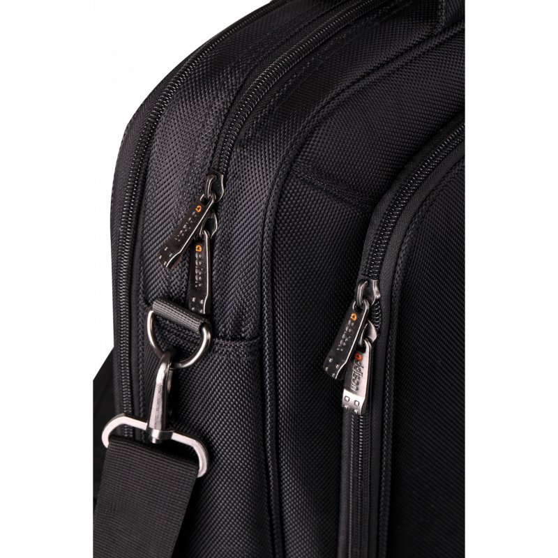 Addison 309014 laptop case 35.8 cm (14.1") Briefcase Black