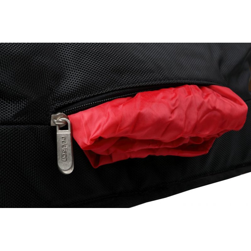 Addison 311015 notebook case 39.6 cm (15.6 ) Backpack Black Burgundy