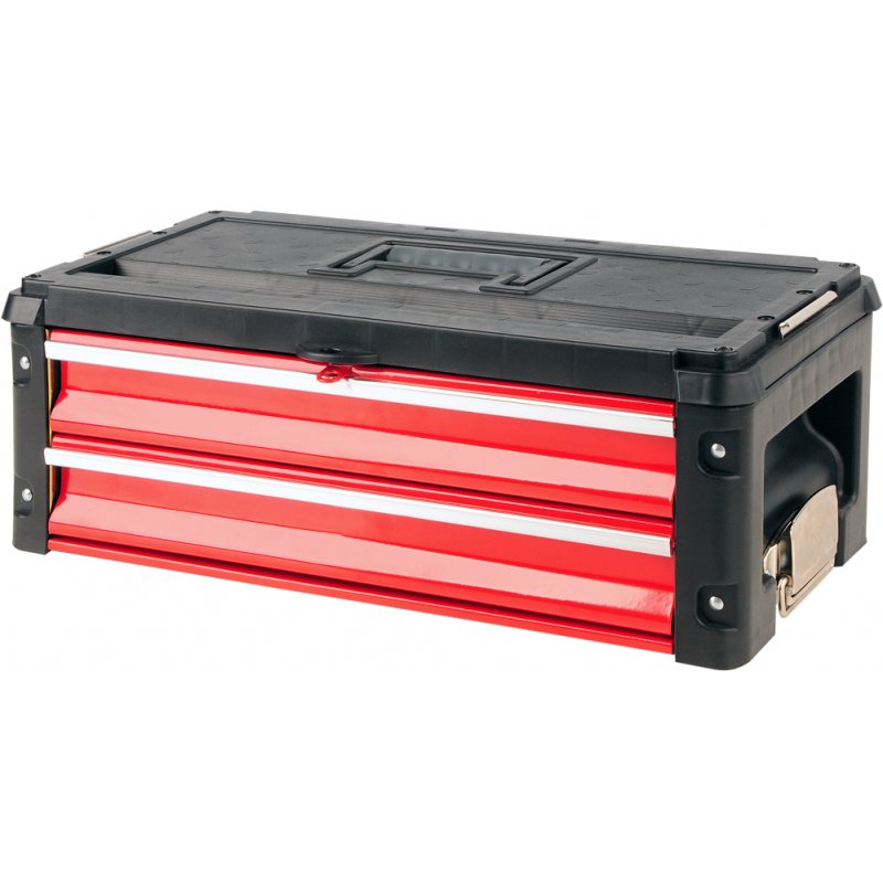Yato YT-09107 small parts/tool box Metal Black Red