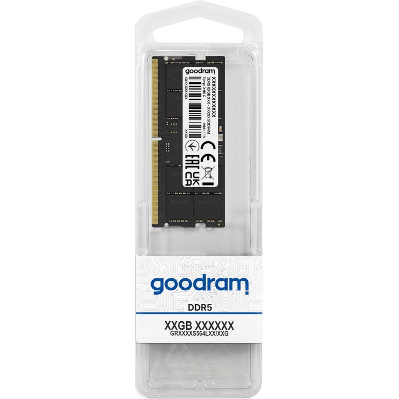 Goodram Pami?? do notebooka DDR5 SODIMM 32GB/4800 CL40 - 32 GB - SO-DIMM module de mémoire 32 Go 1 x 32 Go 48000 MHz