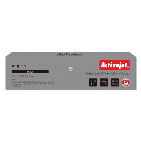 Activejet Ruban A-LQ350 (remplacement pour Epson S015633 Suprême noir)