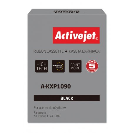 Activejet Ruban A-KXP1090 (remplacement Panasonic KX-P115 Suprême noir)