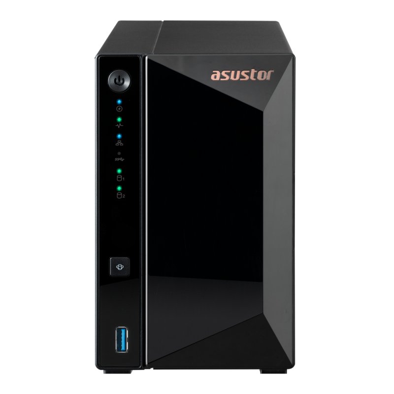 Asustor DRIVESTOR 2 Pro Gen2 AS3302T v2 NAS Ethernet/LAN Noir RTD1619B