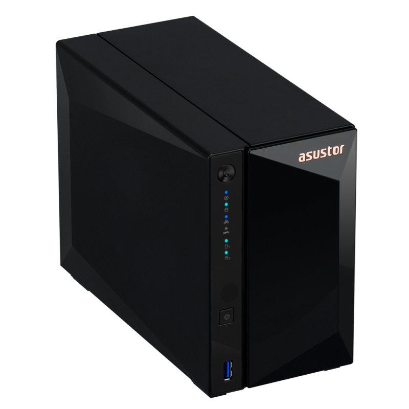 Asustor DRIVESTOR 2 Pro Gen2 AS3302T v2 NAS Ethernet/LAN Noir RTD1619B
