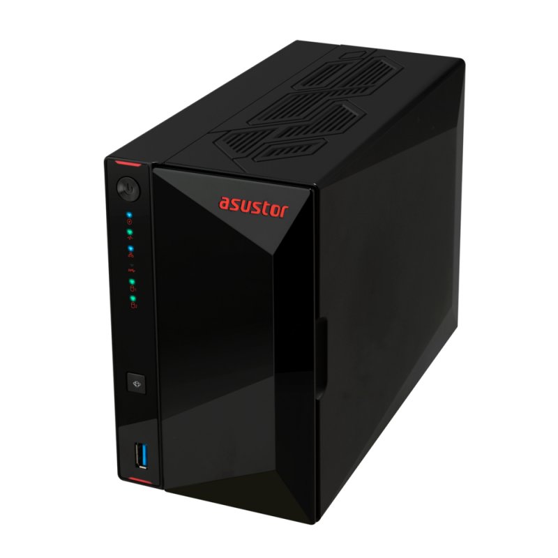 NAS ASUSTOR TOWER 2 BAY 2GHZ 4GB DDR4 X