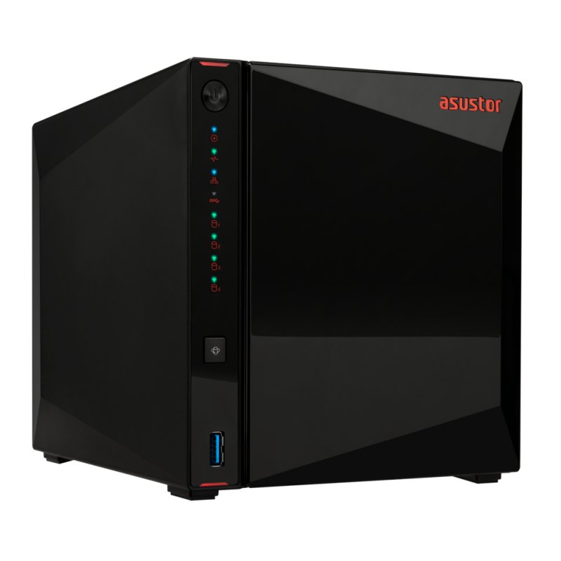 NAS ASUSTOR TOWER 4 BAY QUAD-CORE 2GHZ 4GB DDR4
