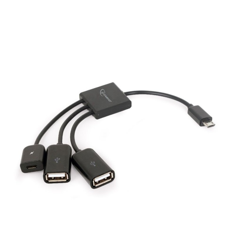Gembird UHB-OTG-02 hub & concentrateur USB 2.0 Micro-B