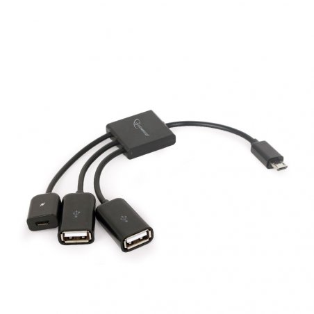 Gembird UHB-OTG-02 hub & concentrateur USB 2.0 Micro-B