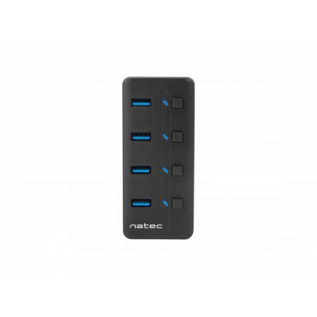 NATEC MANTIS USB 2.0 Type-B 5000 Mbit/s Black