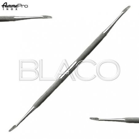 Aurore Pro Stainless Steel Zigzag Nail File for Manicure and Pedicure