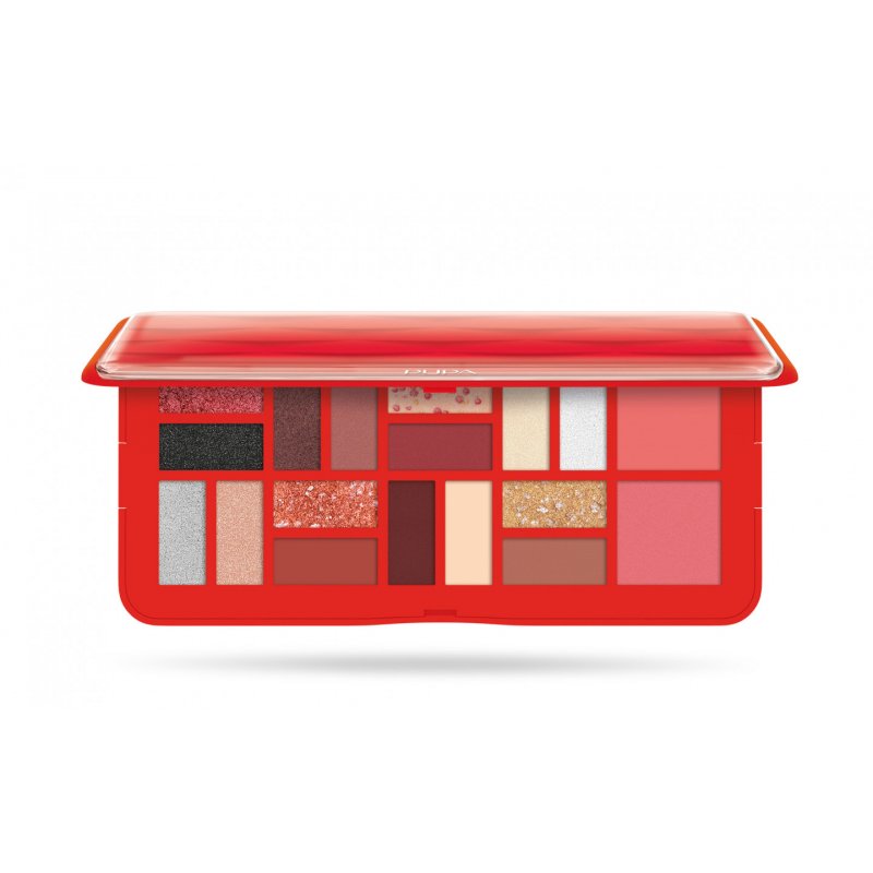 Pupa Icon Trousse Eye And Face Make-Up Cartridge 002 Red 20g