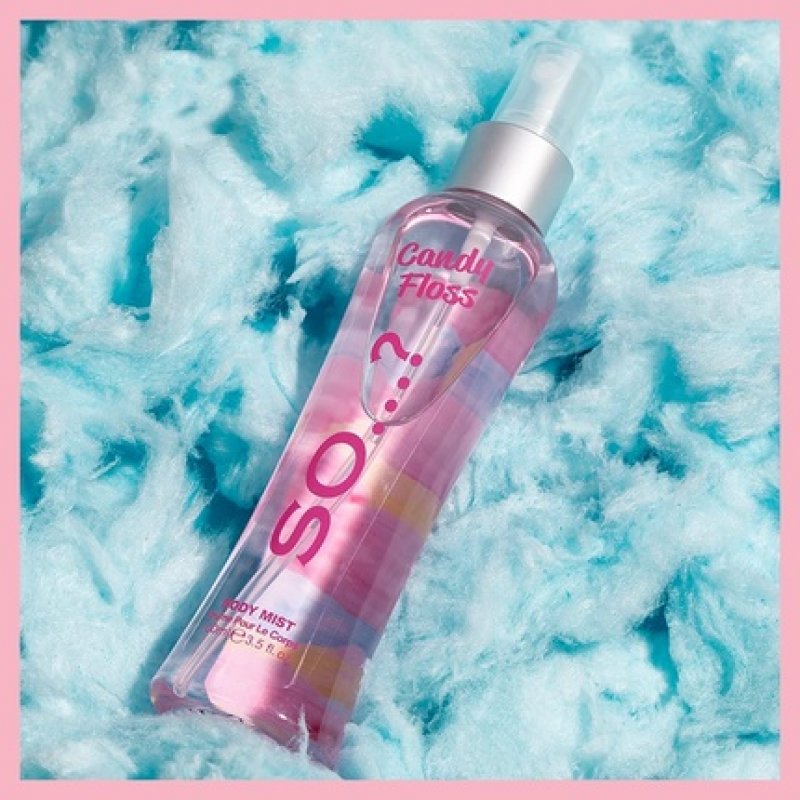 So Candy Floss Body Mist Fragrance Spray 100ml For Women