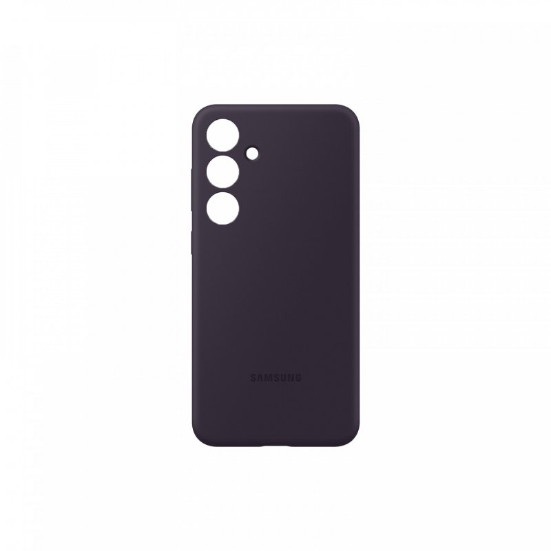 Samsung Silicone Case für Galaxy S24 , Dark Violet