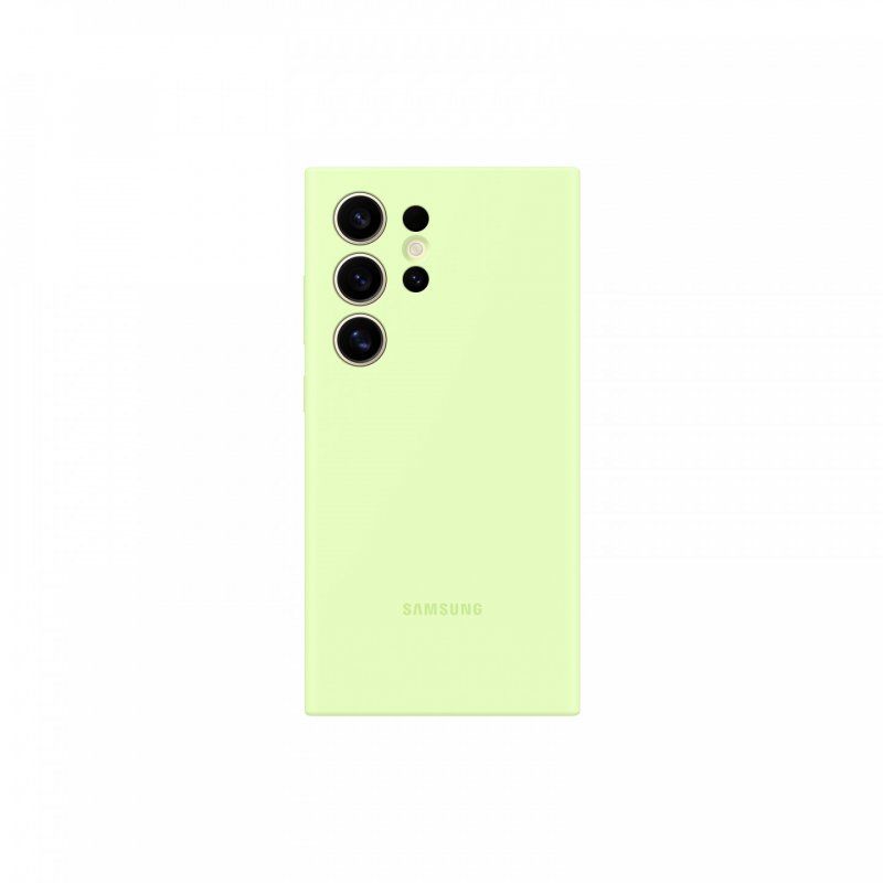 Samsung Silicone Case Green coque de protection pour téléphones portables 17,3 cm (6.8") Housse Jaune