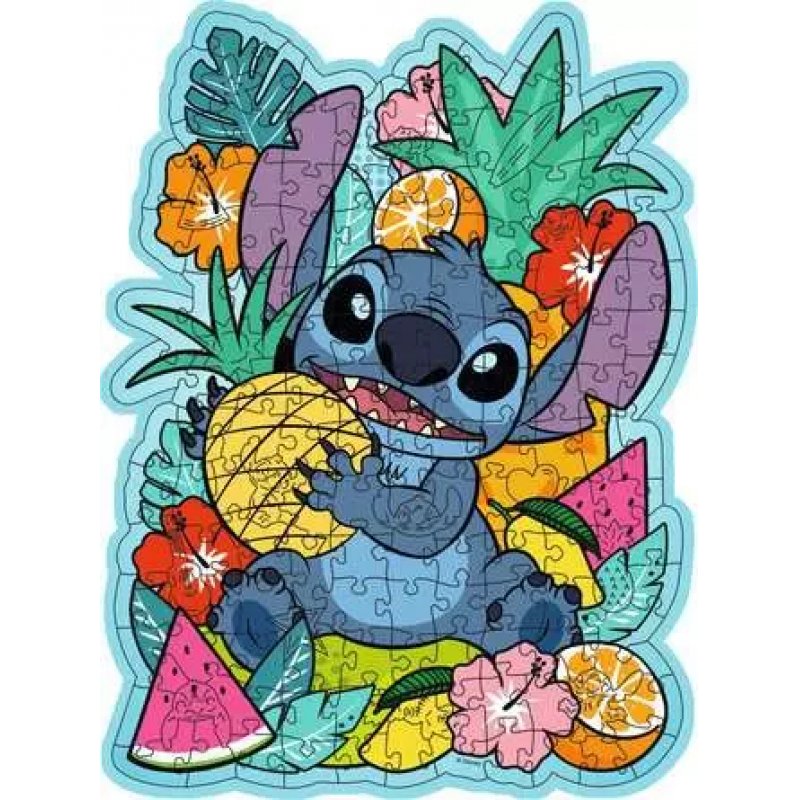 Disney puzzle en bois WOODEN Stitch (150 pièces)
