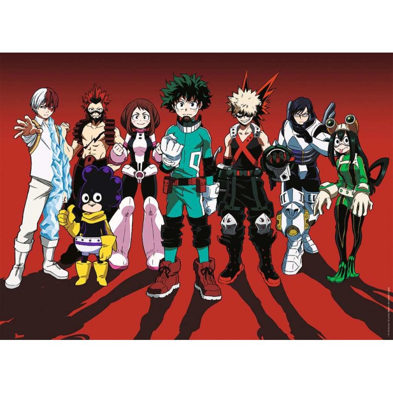 My Hero Academia puzzle Les super-héros (500 pièces)