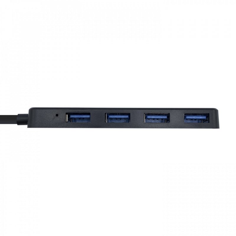 HUB AISENS USB 3.0 TIPO A M-4XTIPO A H NEGRO 30CM