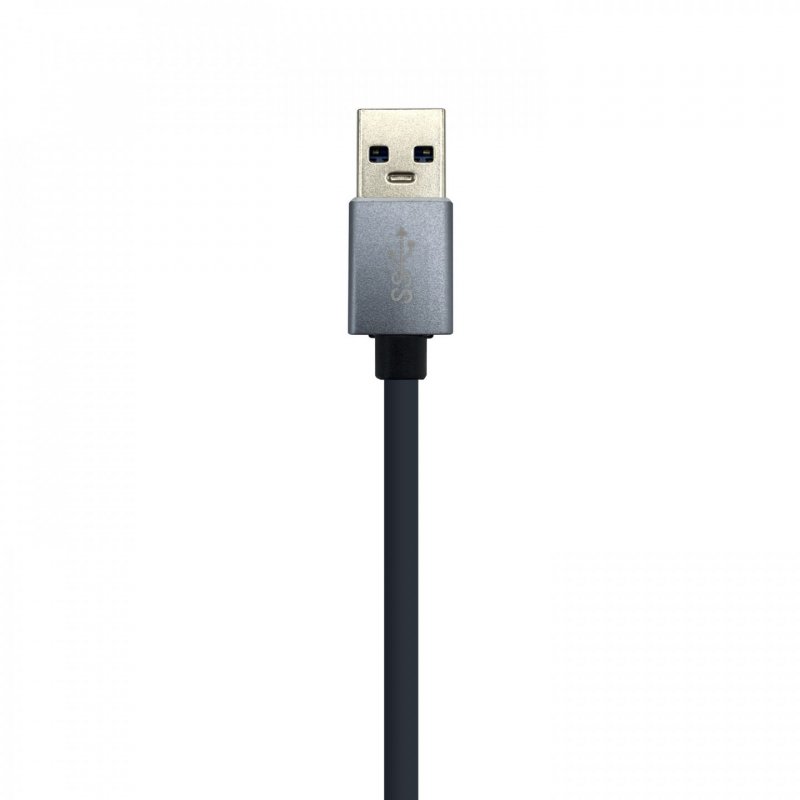 AISENS A106-0401 hub & concentrateur USB 3.2 Gen 1 (3.1 Gen 1) Type-A Gris